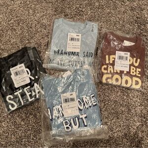 NWT graphic tee bundle from The Children’s Place